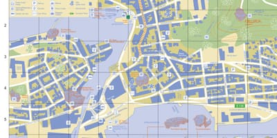 Города алесунд, Норвегия карте